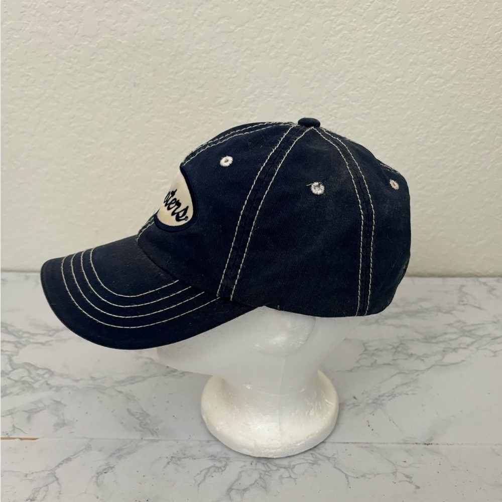 Magic Headwear Hooters Hat Blue Strapback Thick Stitch Men’s Adult​​​ - Picture 2 of 8